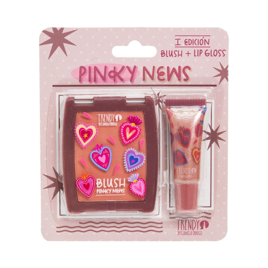 Kit Rubor y Gloss Pinky News