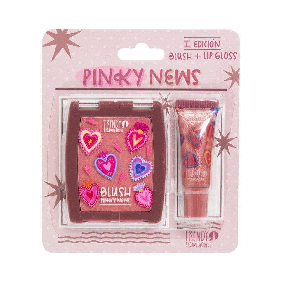 Kit Rubor y Gloss Pinky News